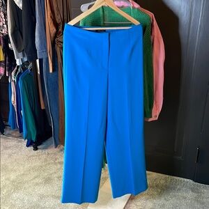 Ann Taylor Blue Wide Leg Pants